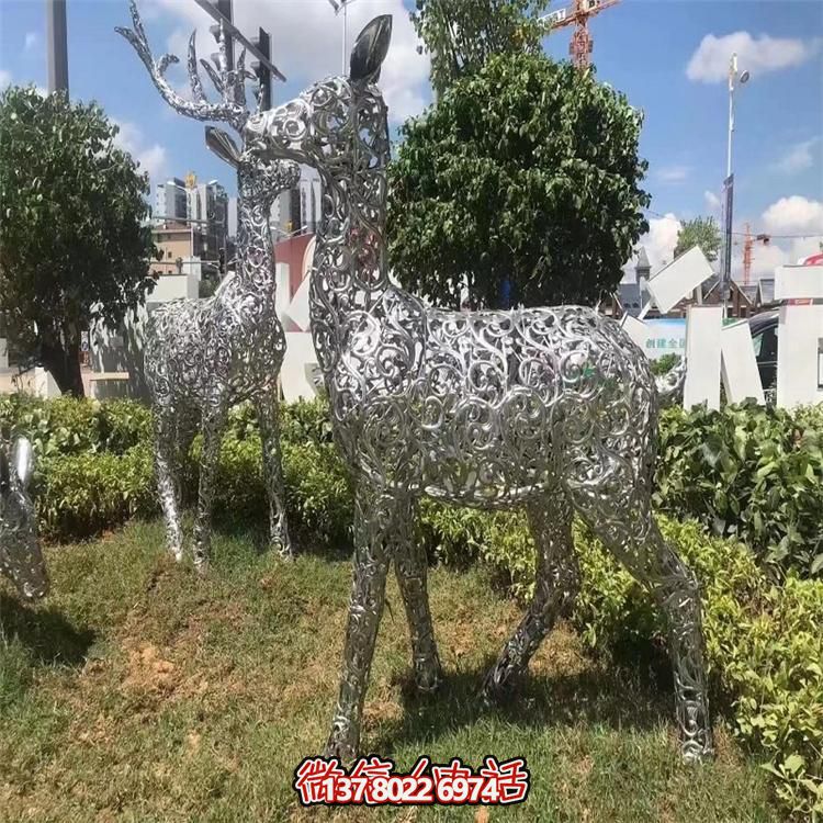 LED梅花鹿雕塑照明，景觀照明設(shè)計(jì)體驗(yàn)