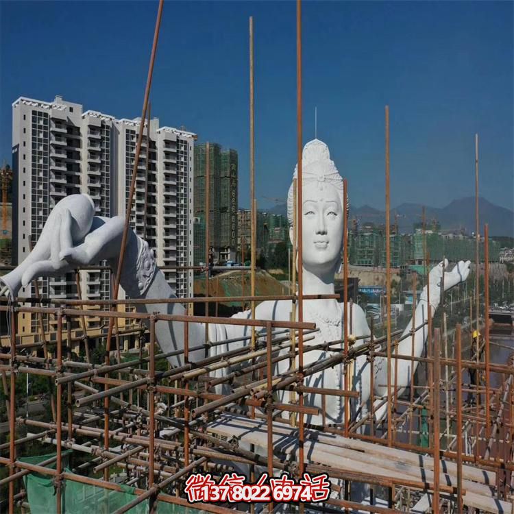 仿古石雕佛像，大型露天石像雕刻，美化景區(qū)廣場(chǎng)