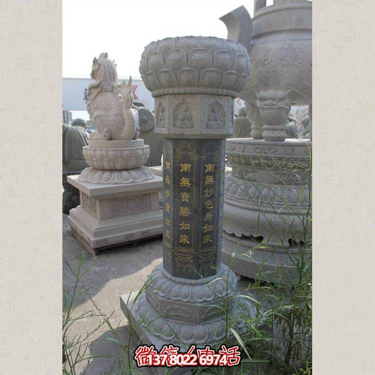 精美大理石浮雕石柱，點(diǎn)綴你的寺廟