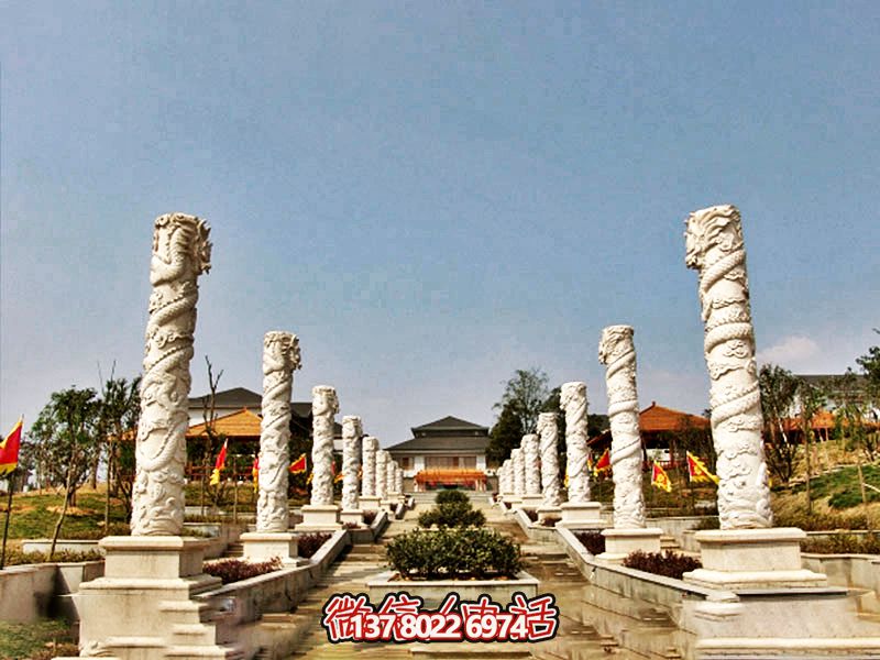傳統(tǒng)工藝石雕龍柱，傳承古老文化