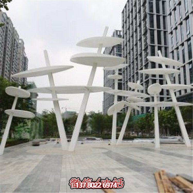 不銹鋼大型樹葉雕塑，為你的戶外景觀創(chuàng)造獨(dú)特的創(chuàng)意