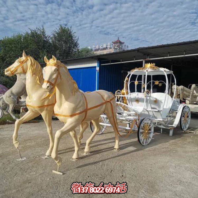 玻璃鋼仿真動(dòng)物馬車(chē)，讓您的公園和游樂(lè)場(chǎng)更具吸引力