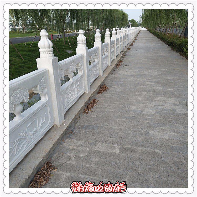 精美石雕護(hù)欄，讓您的河道美化更上一層樓