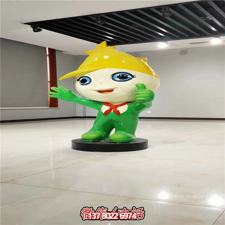 精致典雅的玻璃鋼雕塑公仔，營造浪漫優(yōu)雅的商場戶外景觀