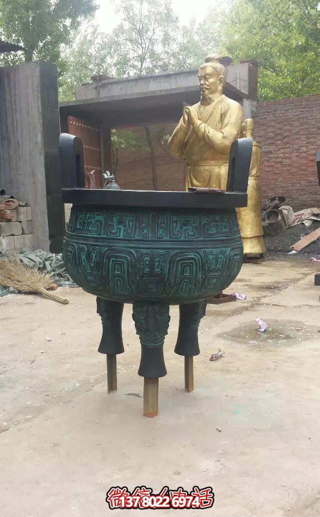 精美青銅雕塑，提升寺廟文物景觀