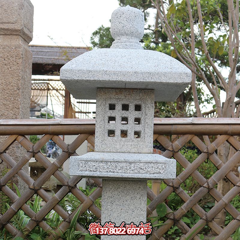 太陽能仿古青石石頭燈，為中式別墅、酒店戶外裝飾