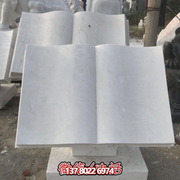 精美的大理石石雕雕塑——點(diǎn)綴園林校園，美化書籍之美