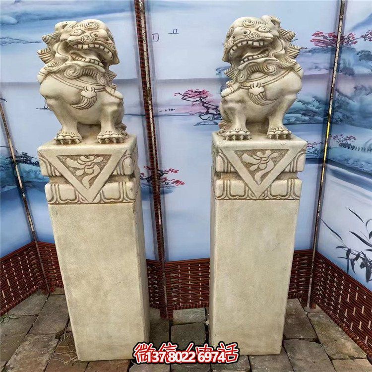 精美石雕擺件，裝點家中庭院