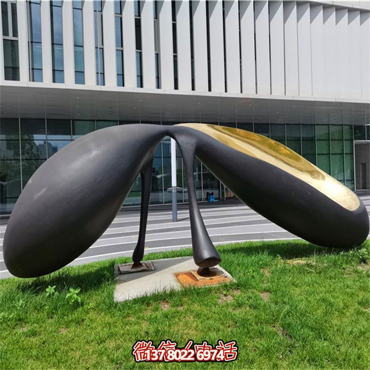 抽象不銹鋼景觀擺件，為你的廣場和公司添上創(chuàng)意色彩