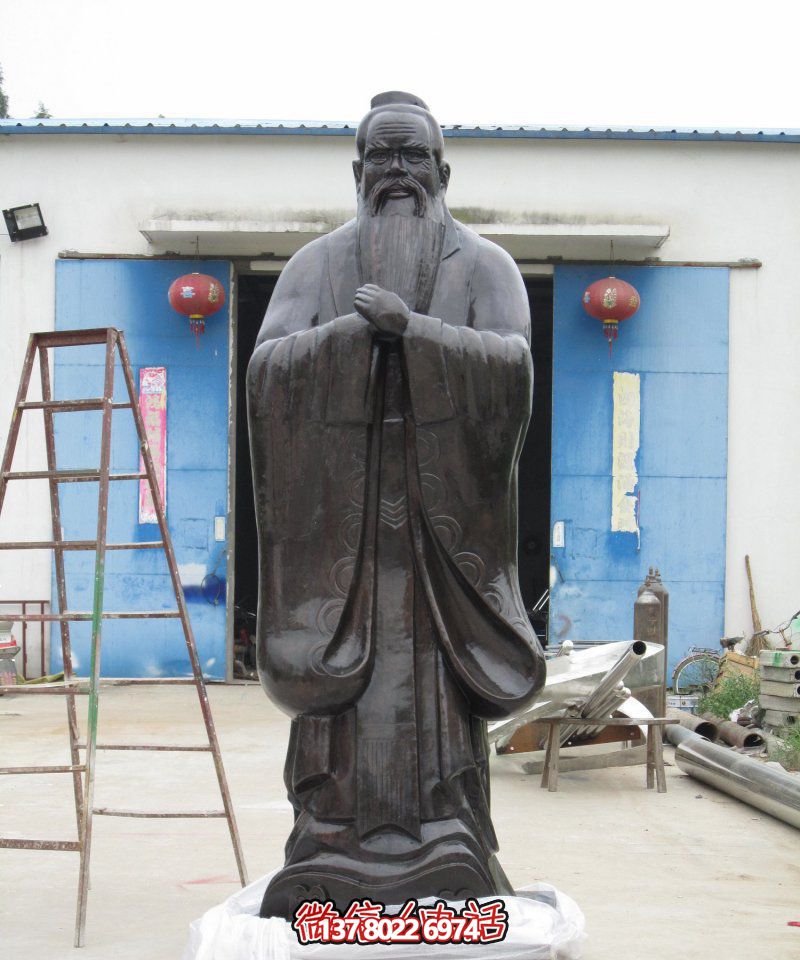 走進(jìn)古典文化，探索老子青銅雕塑之美