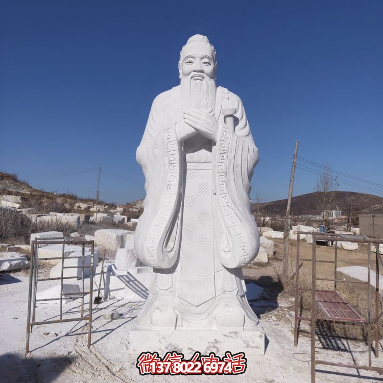 漢白玉雕塑——傳承歷史文化，喚起名人記憶