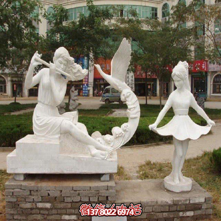 大型石雕人物雕塑，為園林景觀增添靈動(dòng)之美