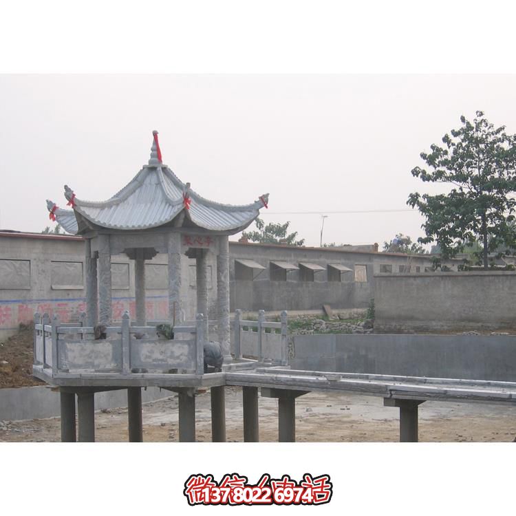 大理石景觀雕塑涼亭，滿足室外休閑需求