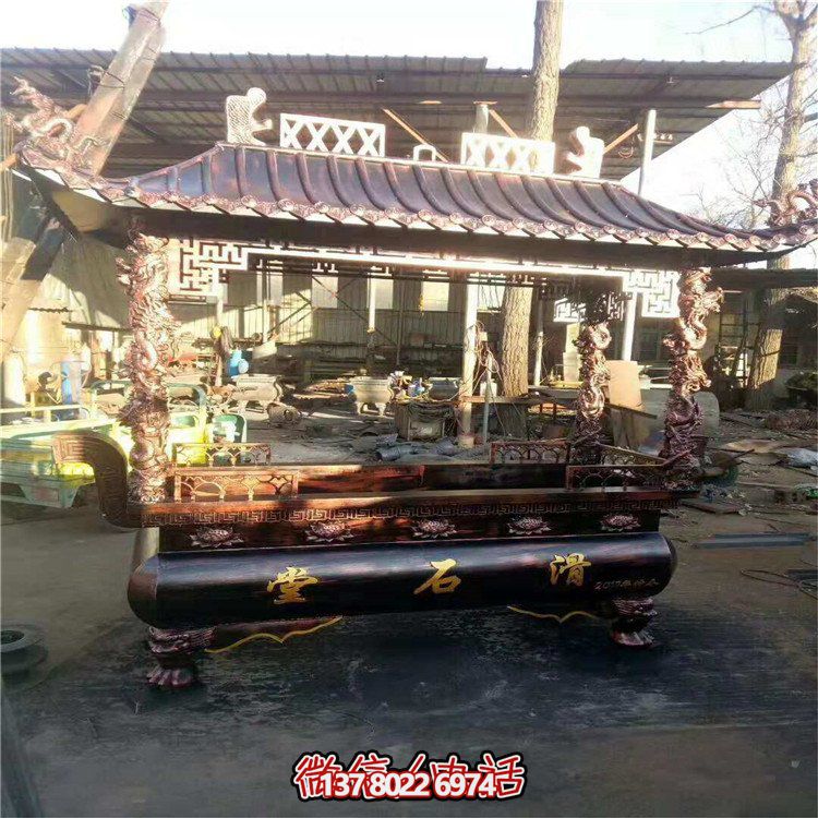 獨(dú)特創(chuàng)意銅雕香爐，讓你體驗(yàn)寺廟式神秘雕塑感受