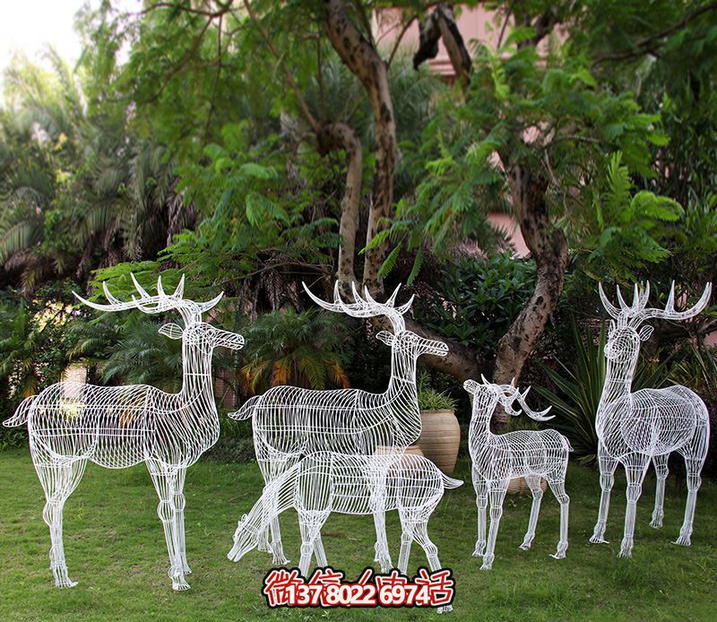創(chuàng)意家庭鹿雕塑，讓你的家園更加美麗