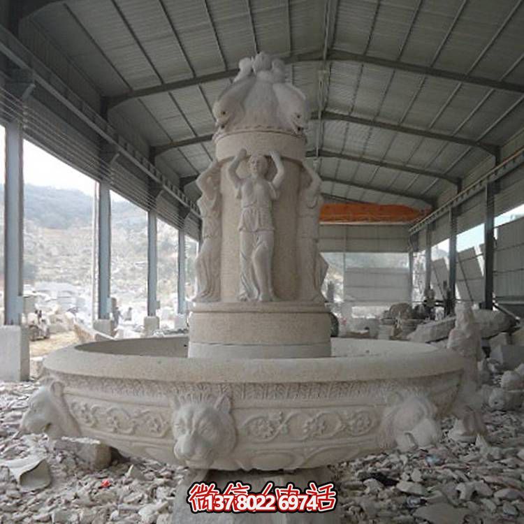 大理石石雕水景噴泉，裝點你的庭院、園林景觀