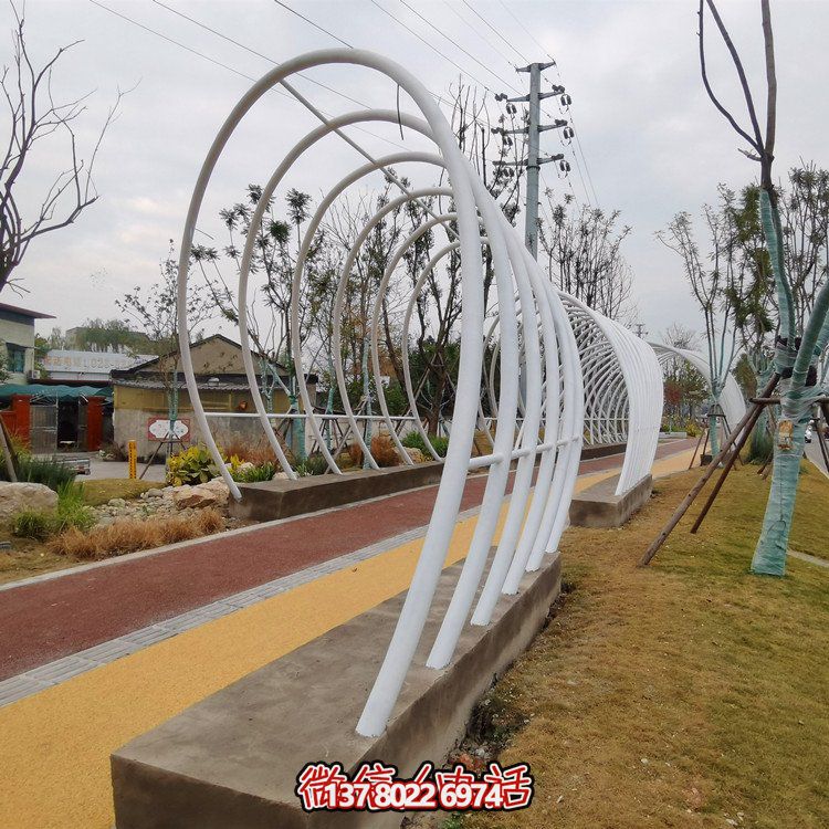 不銹鋼鐵藝拱門(mén)，完美裝飾公園戶(hù)外空間