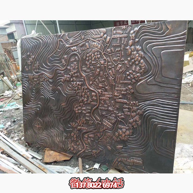 精致雅致的園林景觀浮雕、壁畫及雕塑裝置的完美結(jié)合