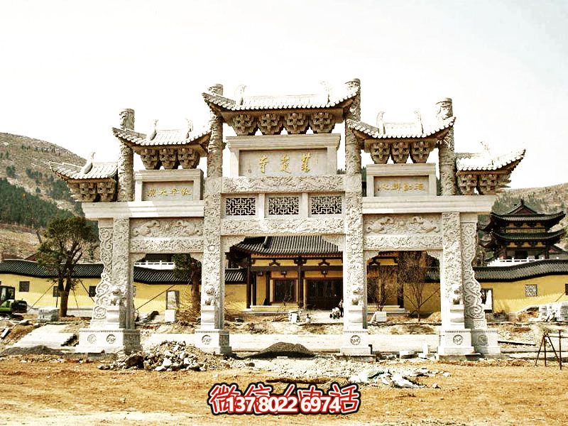 仿古斗拱牌坊，裝點您的景區(qū)、寺院門前