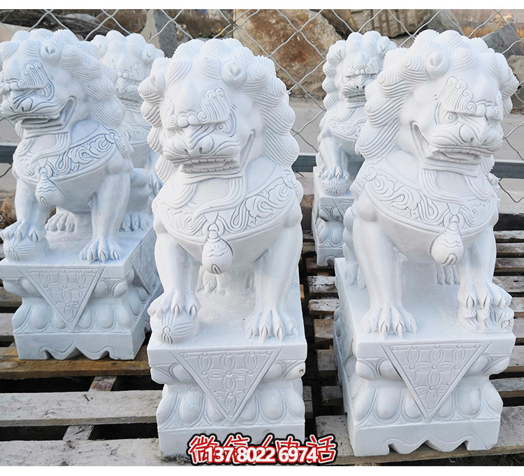 天安門獅子，漢白玉中式傳統(tǒng)北方石獅子